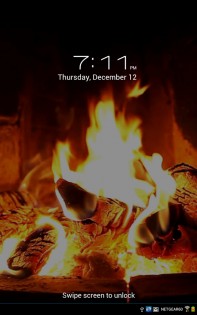 Virtual Fireplace Live Wallpaper FREE 2.3. Скриншот 2