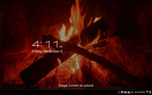 Virtual Fireplace Live Wallpaper FREE 2.3. Скриншот 5