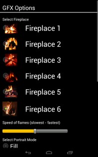 Virtual Fireplace Live Wallpaper FREE 2.3. Скриншот 12