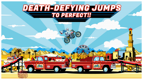 Evel Knievel 1.0.4. Скриншот 2