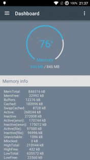 RAM Manager Free 8.7.4. Скриншот 2