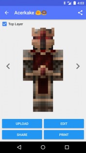 Skin Creator for Minecraft 1.6.3. Скриншот 2