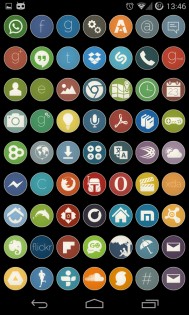 Simple Rounds - Icon Pack 1.1.9. Скриншот 6
