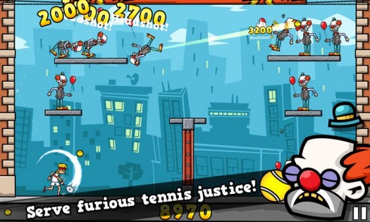 Tennis in the face 1.0.5. Скриншот 4
