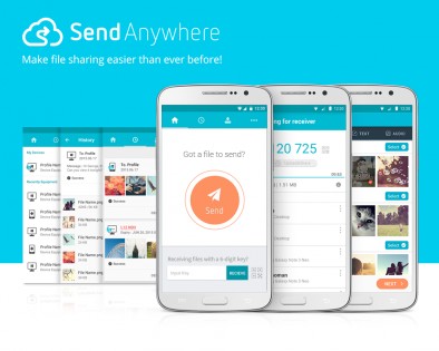 Send Anywhere 23.1.12. Скриншот 1