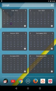 Month Calendar Widget 2.1.0. Скриншот 3