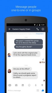 Work Chat 510.0.0.80.109. Скриншот 2