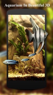 HD Aquarium Live Wallpaper 3D 1.8.5. Скриншот 1