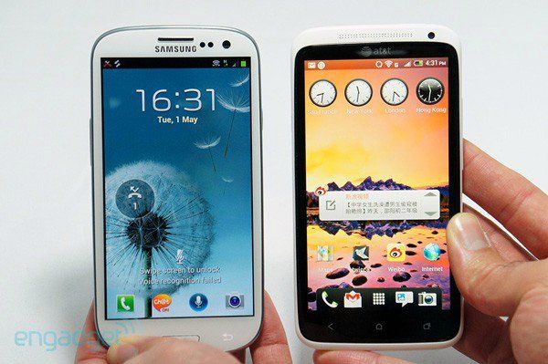 HTC One X и Samsung Galaxy S III