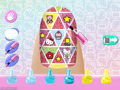 Hello Kitty Nail Salon 2025.2.0. Скриншот 3