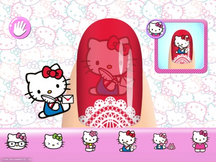 Hello Kitty Nail Salon 2024.1.0. Скриншот 4
