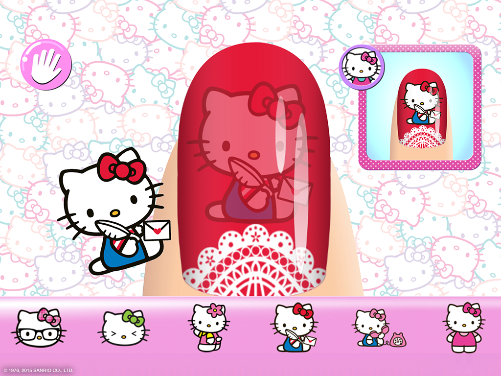 скачать маникюрный салон hello kitty на андроид