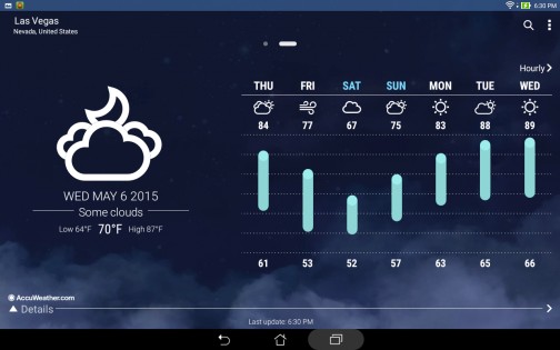 ASUS Weather 11.1.0.36. Скриншот 7