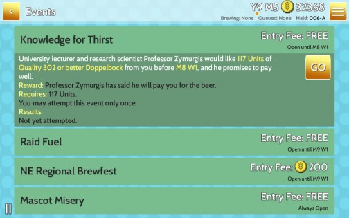 Fiz : Brewery Management Game 1.0 / Mod / ARMv6. Скриншот 16