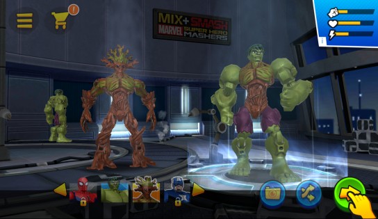 Mix+Smash: Marvel Mashers 20000. Скриншот 2