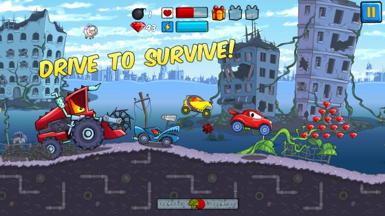 Car Eats Car 4.2 (135). Скриншот 2
