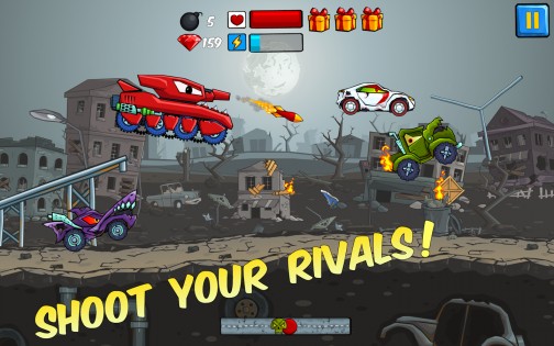 Car Eats Car 4.2 (135). Скриншот 9