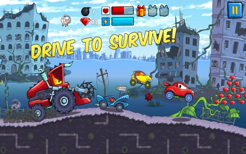 Car Eats Car 4.2 (135). Скриншот 12