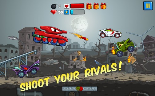 Car Eats Car 4.2 (135). Скриншот 14