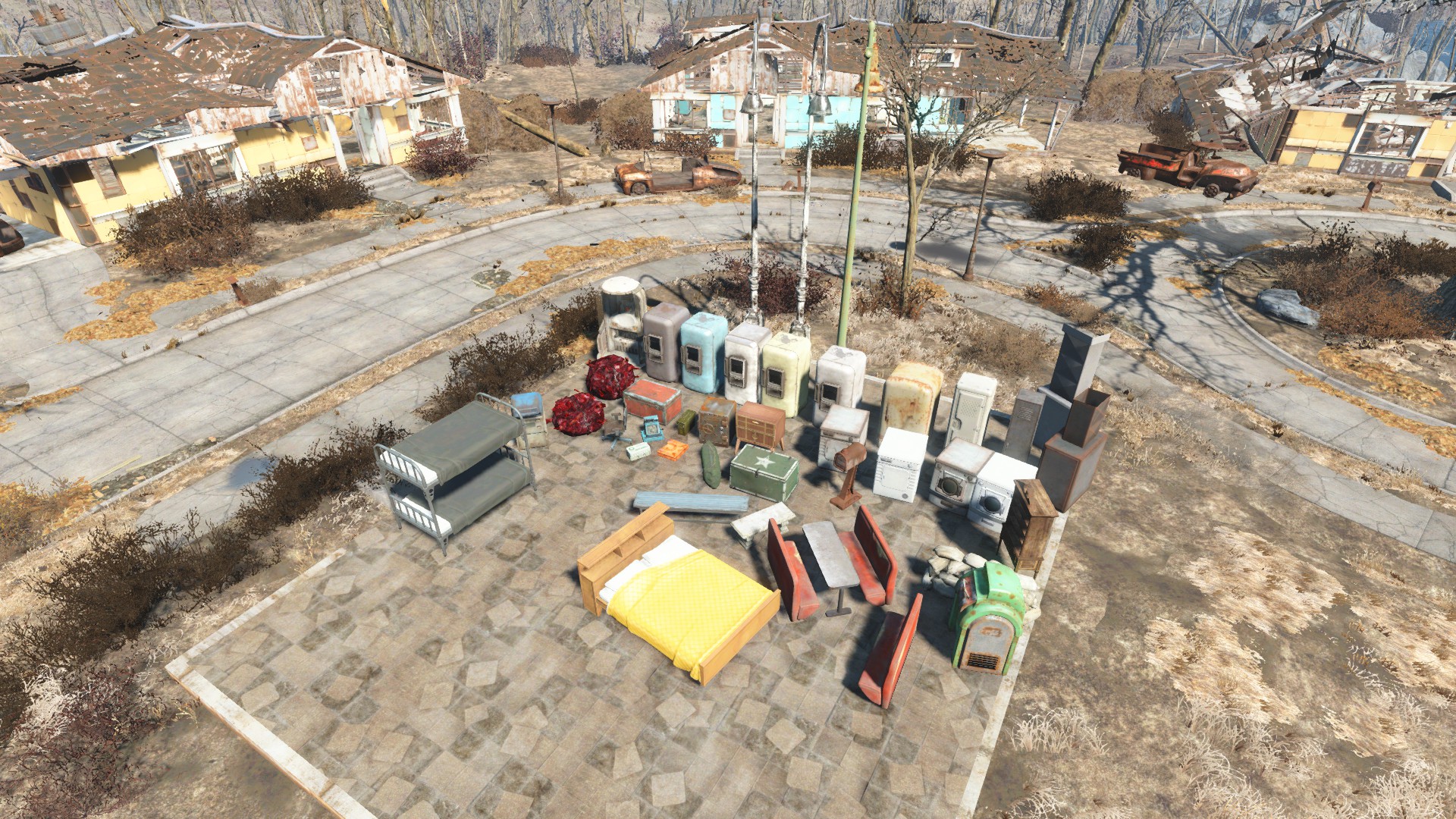Fallout 4 дополнения на строительство фото 66