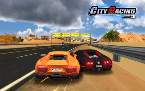 City Racing 3D 5.9.5082. Скриншот 1
