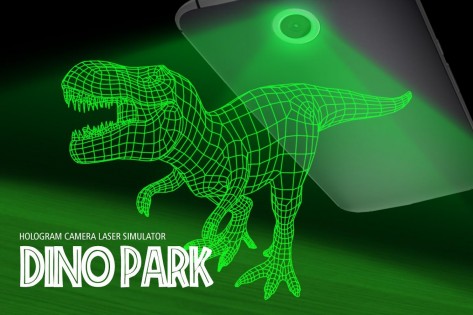 Dino park hologram laser 1.5. Скриншот 1
