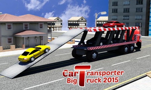 Car Transporter Big Truck 2015 1.1.8. Скриншот 4