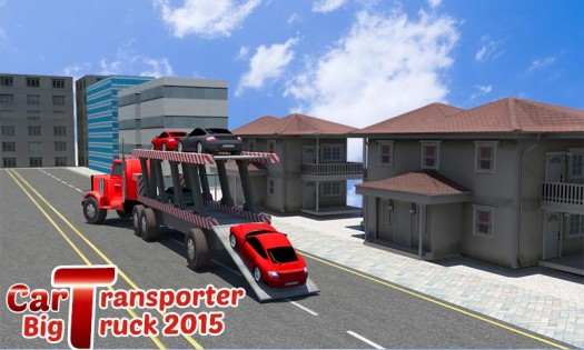 Car Transporter Big Truck 2015 1.1.8. Скриншот 5