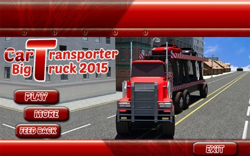 Car Transporter Big Truck 2015 1.1.8. Скриншот 8