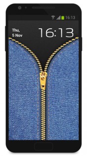 Zipper Lock Screen Jeans 0.0.12. Скриншот 2