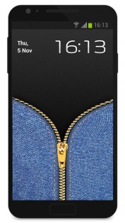 Zipper Lock Screen Jeans 0.0.12. Скриншот 3