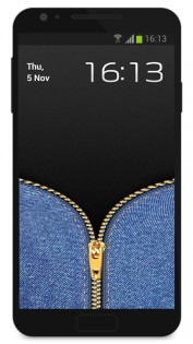 Zipper Lock Screen Jeans 0.0.12. Скриншот 5