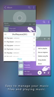 MiniAndroid – музыкальный проигрыватель 7.1.2. Скриншот 3