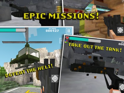 Block Gun 3D: Ghost Ops 1.4.0. Скриншот 7