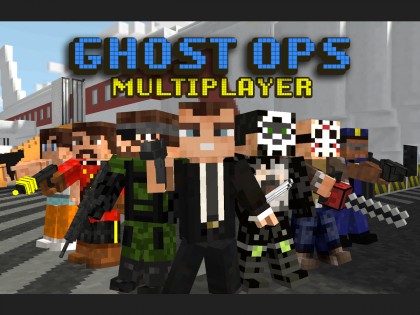 Block Gun 3D: Ghost Ops 1.4.0. Скриншот 10