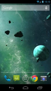 Астероиды 3D Живые обои 4.0.3.1. Скриншот 3