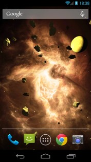Астероиды 3D Живые обои 4.0.3.1. Скриншот 4