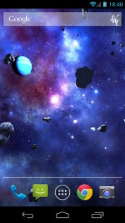 Астероиды 3D Живые обои 4.0.3.1. Скриншот 6