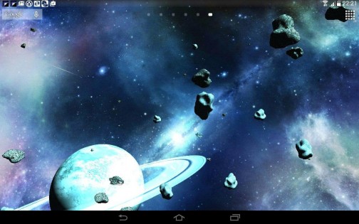 Астероиды 3D Живые обои 4.0.3.1. Скриншот 7