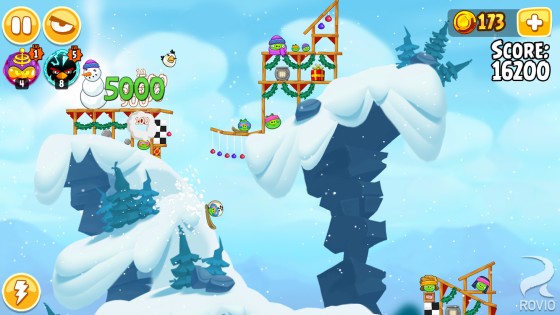 Angry Birds Seasons 6.6.2. Скриншот 1