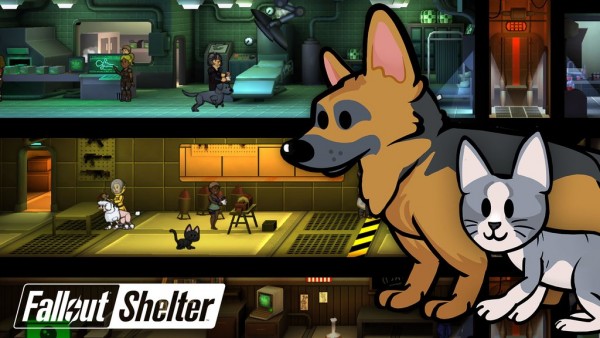 Fallout Shelter получила обновление с питомцами для жителей убежища