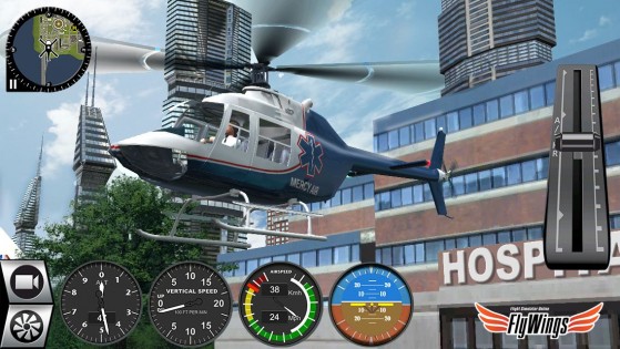 Helicopter Simulator SimCopter 2.8.2. Скриншот 1