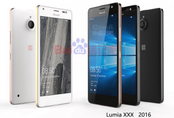 Microsoft Lumia 850 получит металлические боковые грани