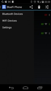 BlueFi Phone 3.4.1. Скриншот 2