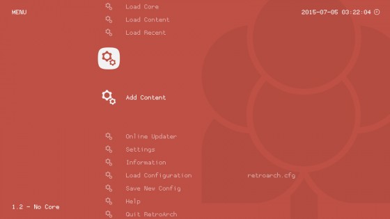 RetroArch 1.19.1. Скриншот 1