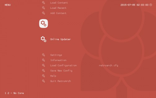 RetroArch 1.21.0. Скриншот 8