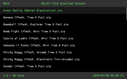 RetroArch 1.21.0. Скриншот 11
