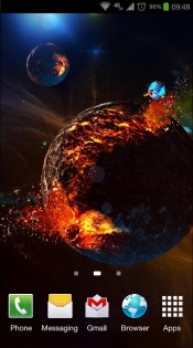 Deep Space 3D Free 1.0. Скриншот 1