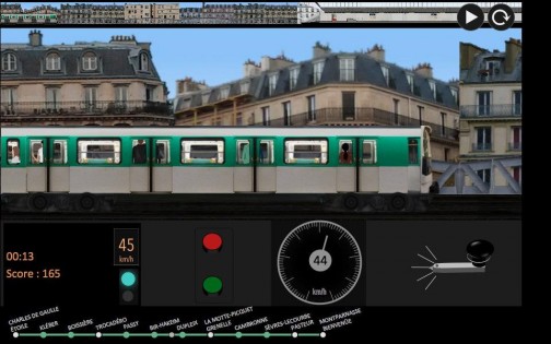 Paris Métro Simulator 7.0. Скриншот 1