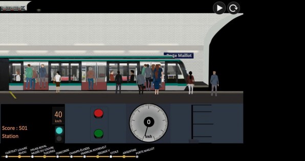 Paris Métro Simulator 7.0. Скриншот 2